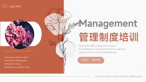 商业插画管理制度培训PPT