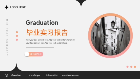 时尚前沿毕业实习报告PPT