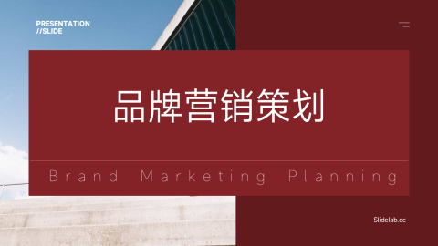 图文杂志品牌营销策划PPT