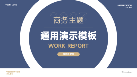 工作汇报通用演示模板PPT